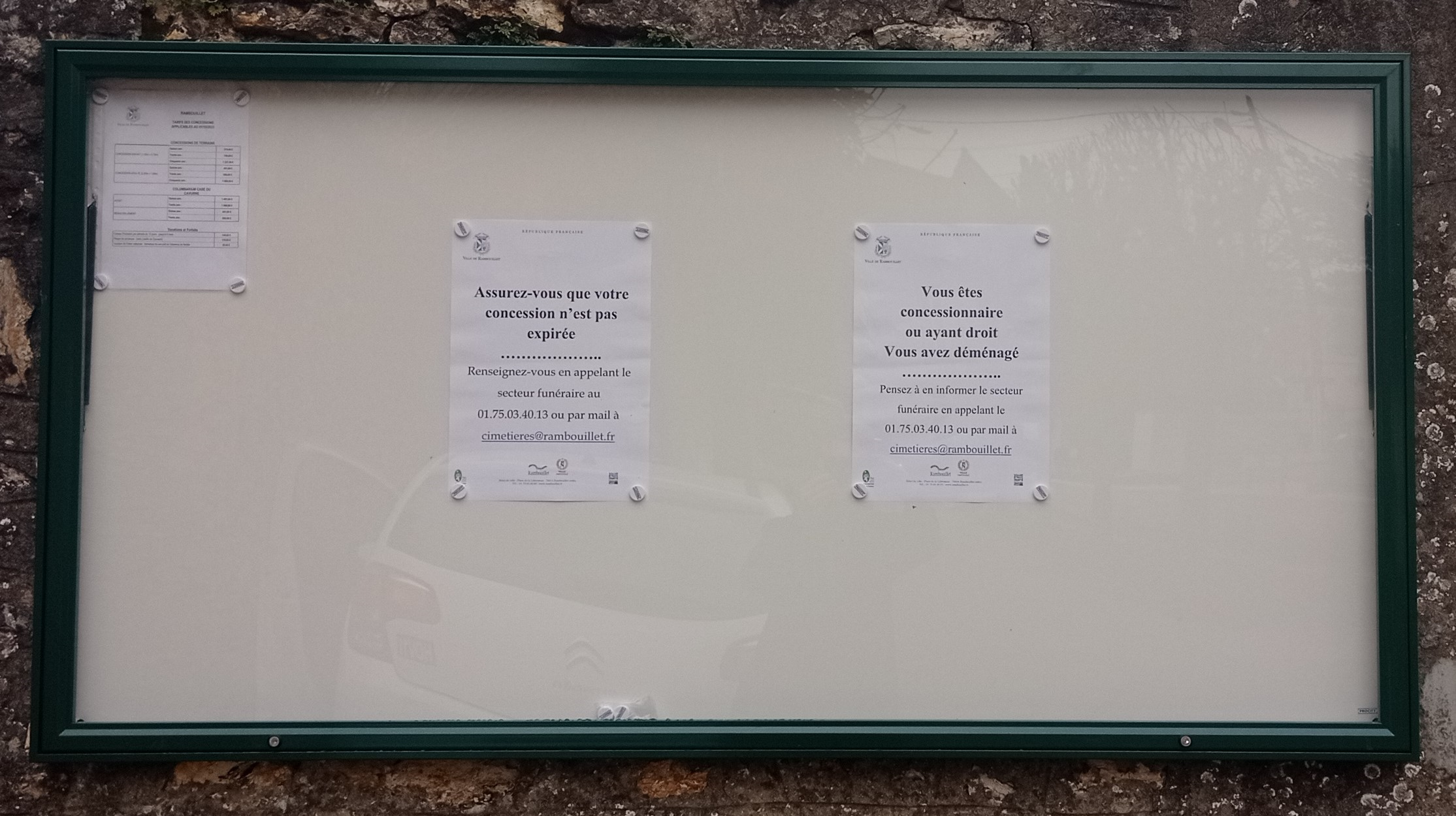 Pensez à renouveler vos concessions